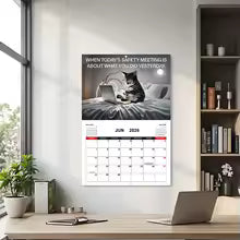 2026 Lightweight Wall Calendar Home Calendar Calendar Planner Desktop Schedule Home Office Clear Printing Product Tearable